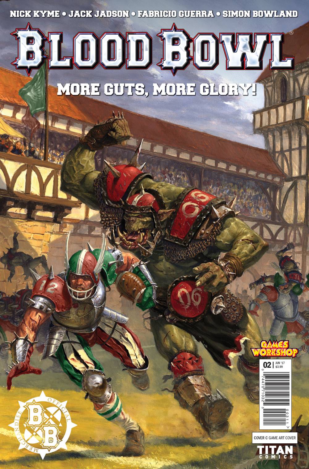 Blood Bowl More Guts More Glory #2 Cover C Game Variant | ComicHub