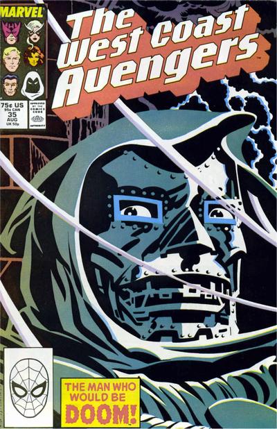 West Coast Avengers #35 [Direct]-Fine (5.5 – 7)