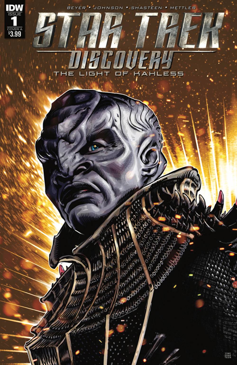 Star Trek Discovery #1 Cover A Shasteen