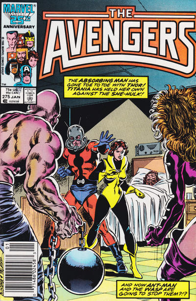 The Avengers #275 [Newsstand]-Very Fine (7.5 – 9)