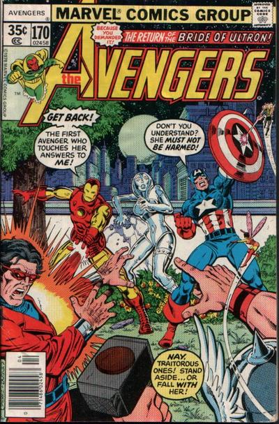 The Avengers #170 [Regular Edition](1963)-Very Good (3.5 – 5)