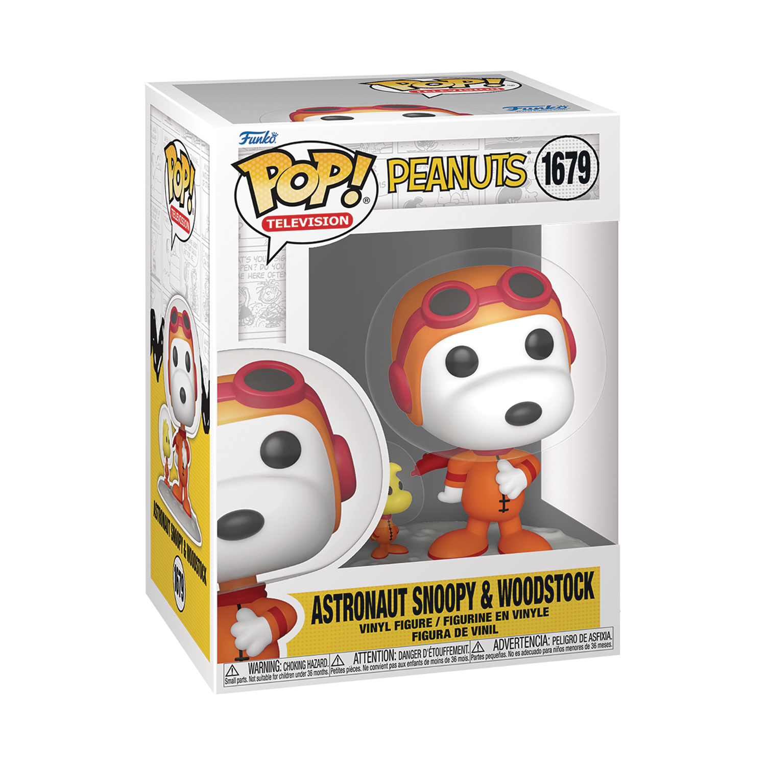 Peanuts Astronaut Snoopy & Woodstock Funko Pop Vinyl Figure #1679