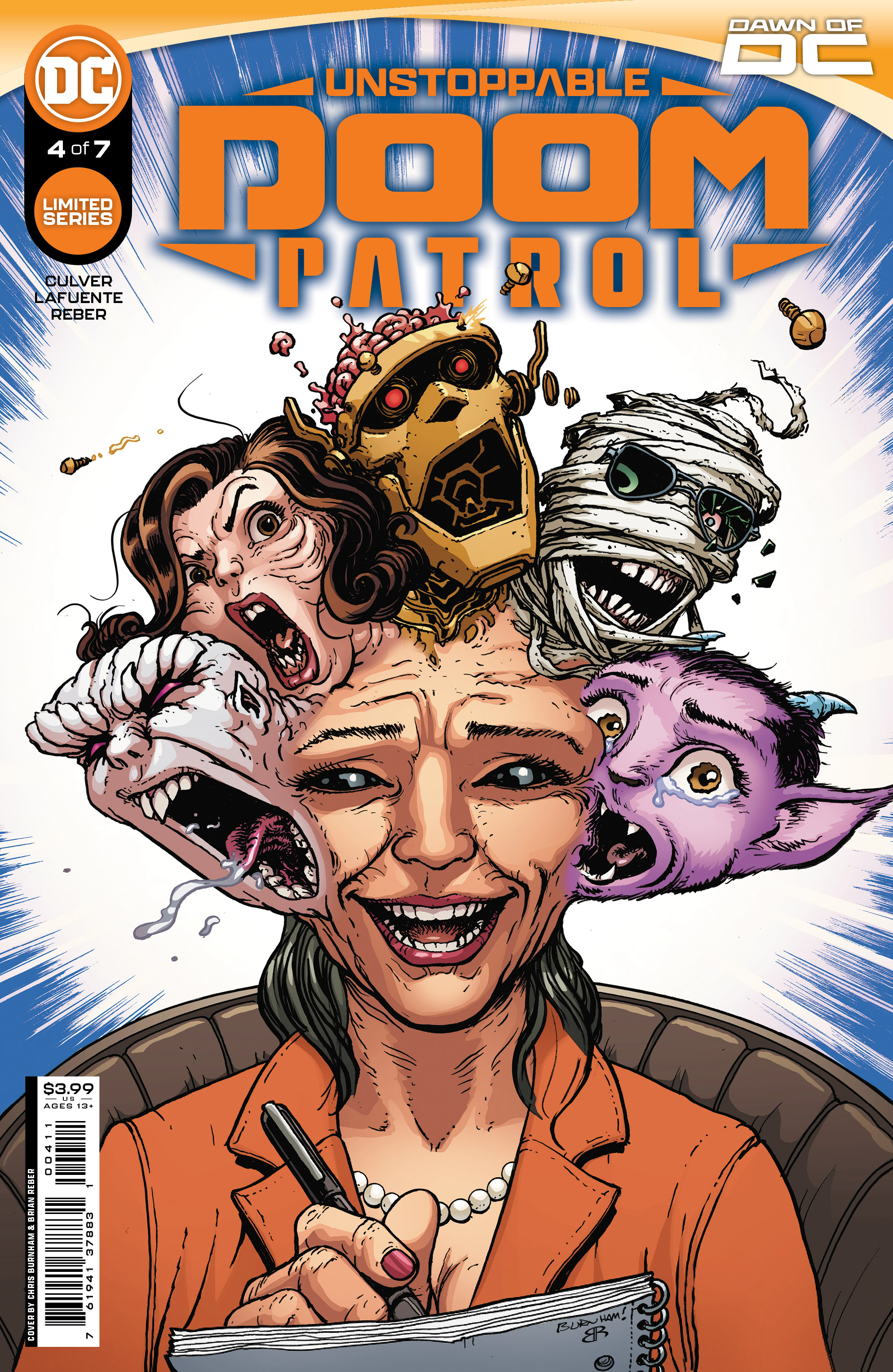 Unstoppable Doom Patrol #4 Cover A Chris Burnham (Of 6)