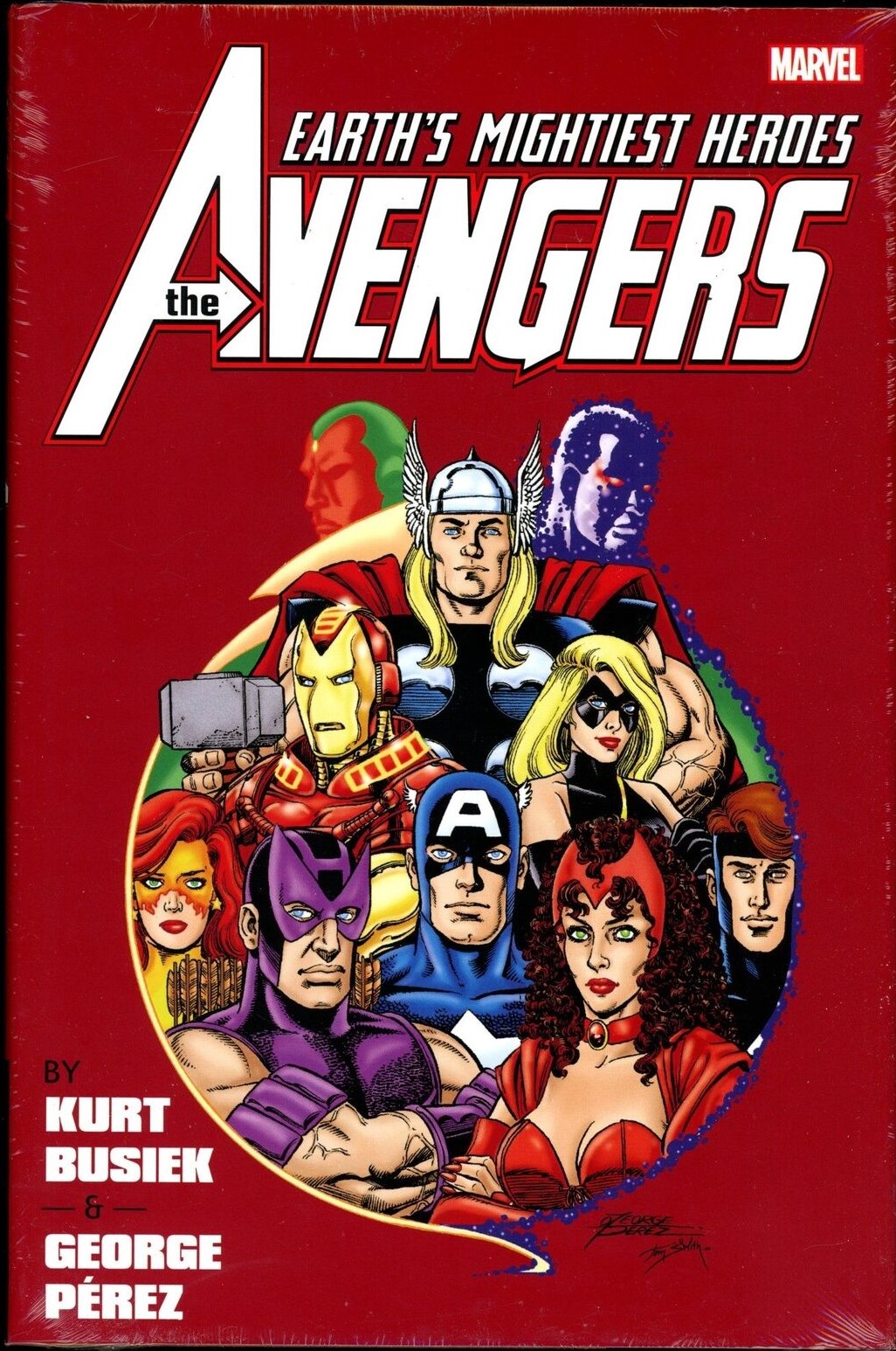 Avengers By Busiek Perez Omnibus Hardcover Volume 1 Direct Market Variant New Printing