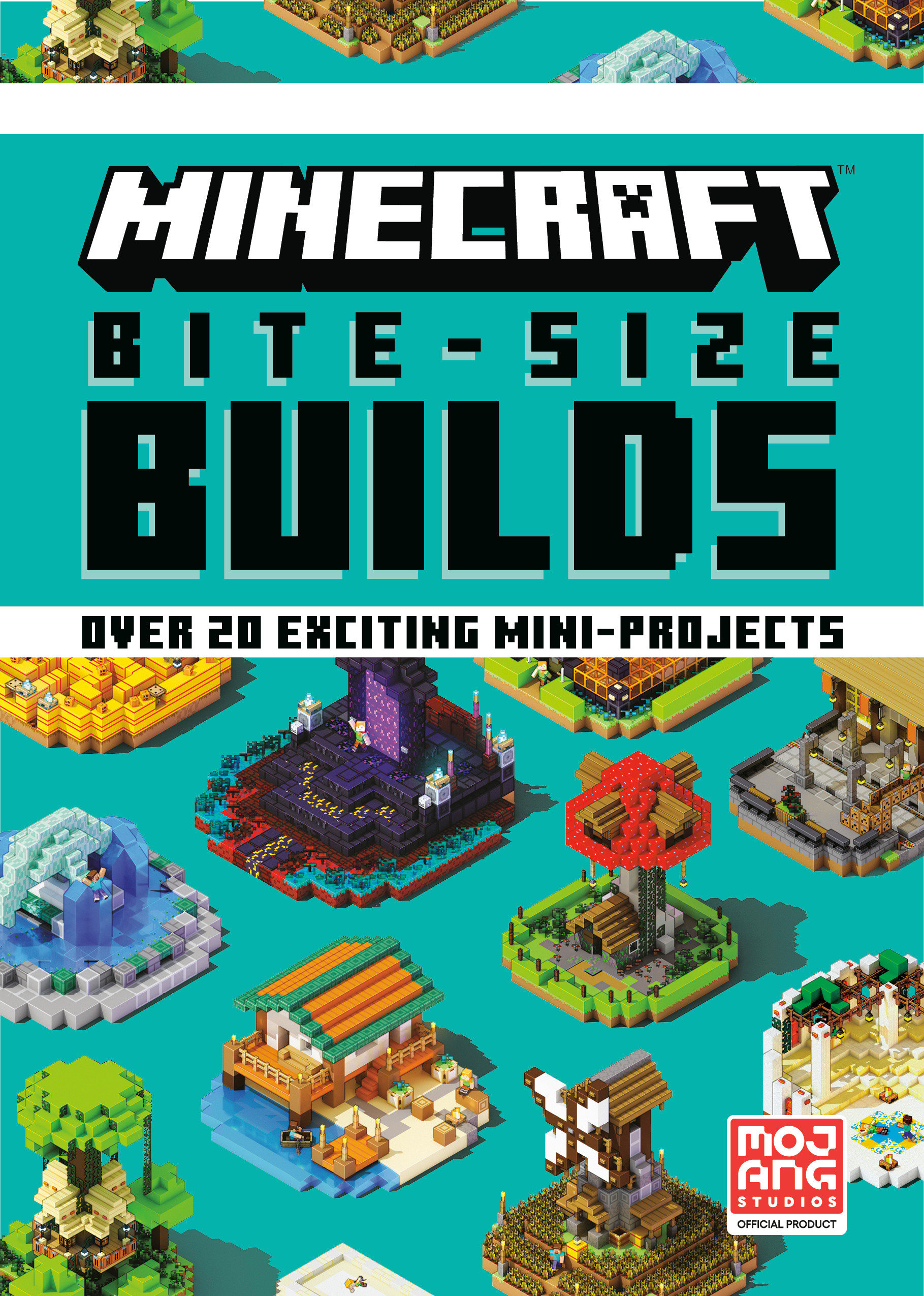 Minecraft Hardcover Book Volume 14 Bite-Size Builds