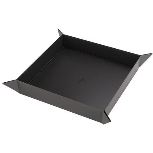 Magnetic Dice Tray Square Black/Gray