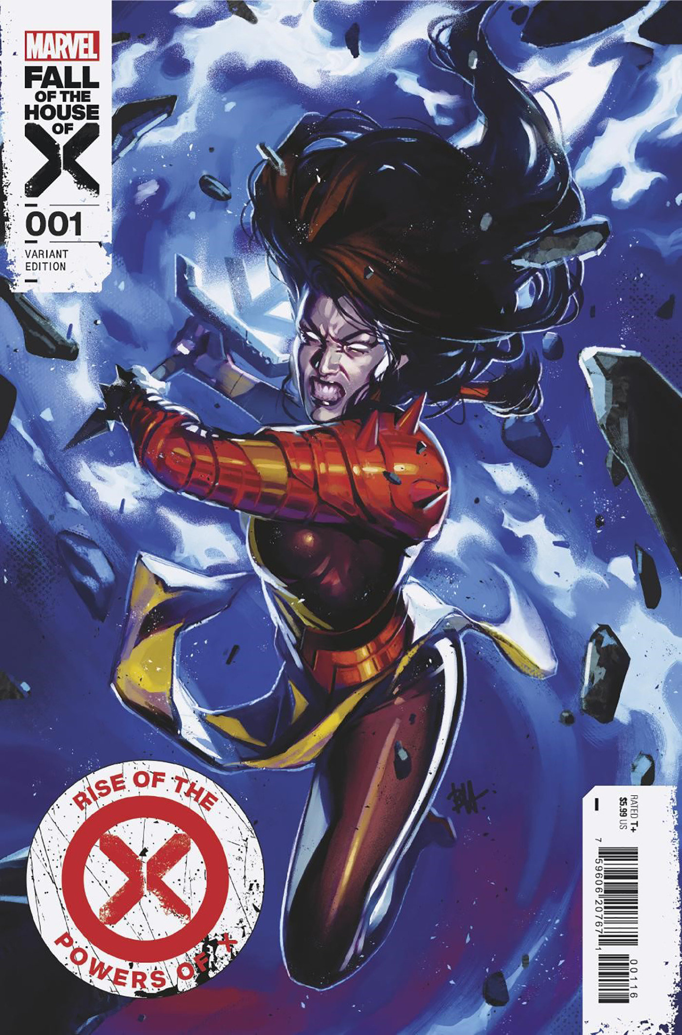 Rise of the Powers of X #1 1 for 25 Variant Ben Harvey