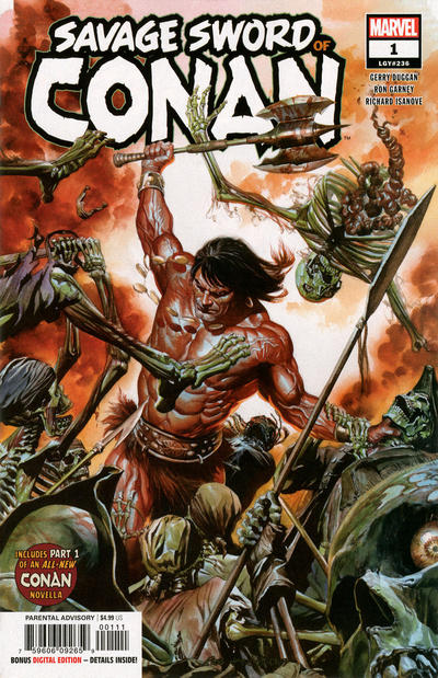 Savage Sword of Conan #01 [Alex Ross Cover]-Near Mint (9.2 - 9.8)