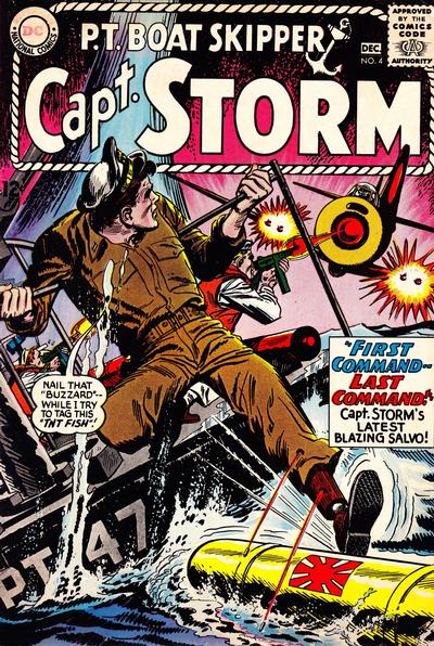 Capt. Storm #4-Very Fine (7.5 – 9)