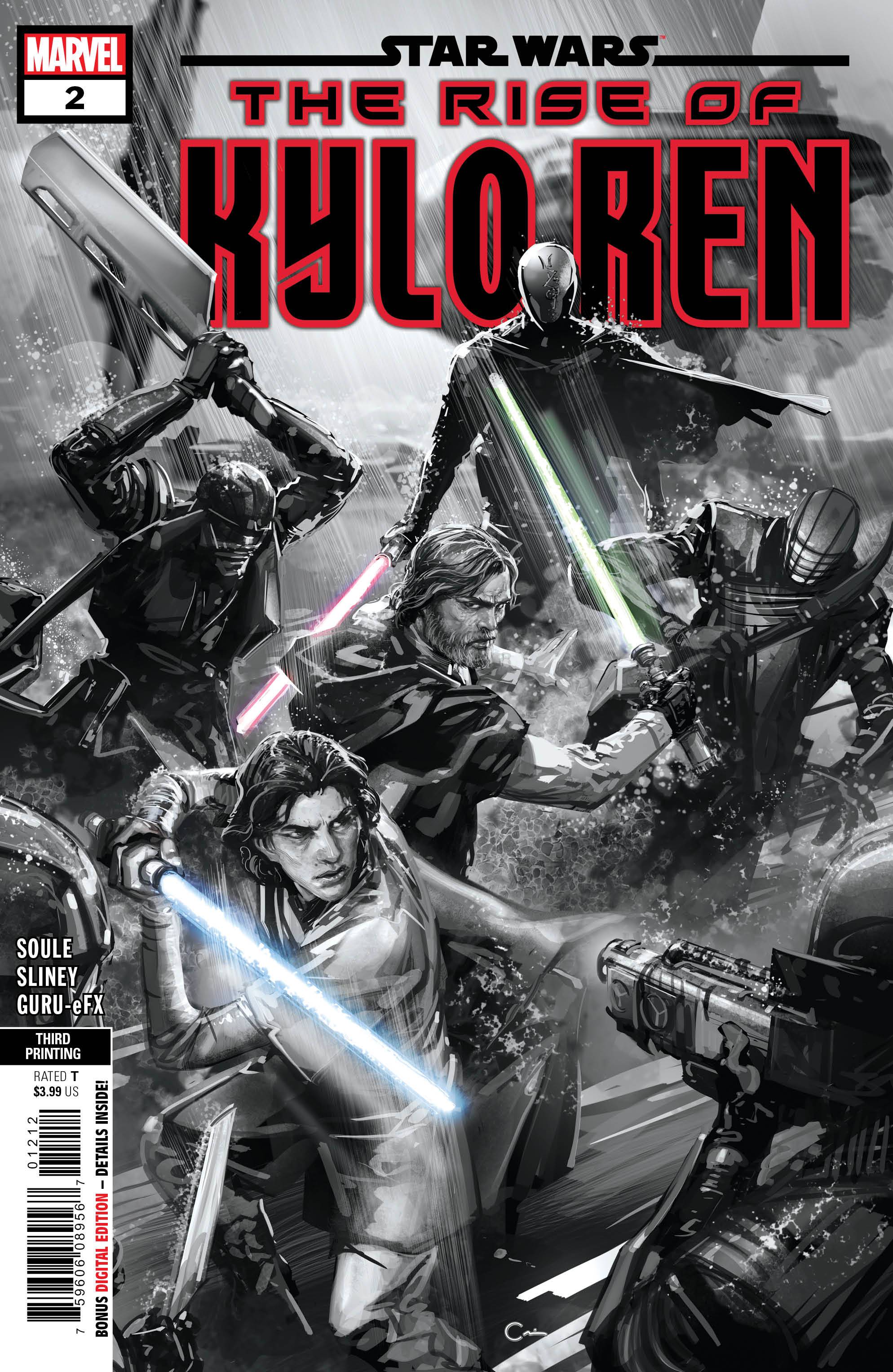 Star Wars Rise Kylo Ren #2 3rd Printing Crain Variant (Of 4)