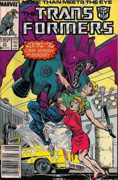 The Transformers #31 [Newsstand] - Vg/Fn