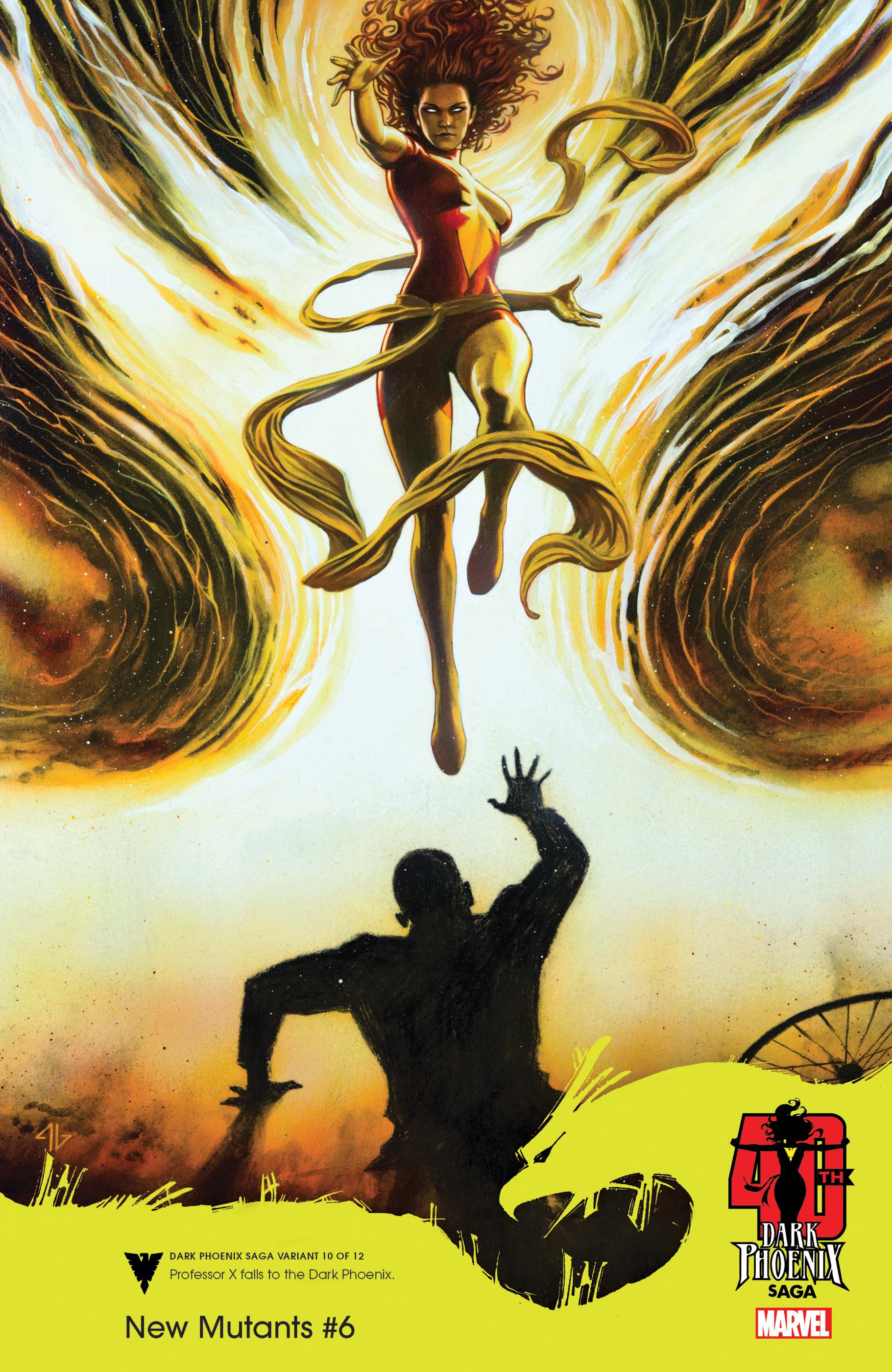 New Mutants #6 Coker Dark Phoenix 40th Variant Dx (2020)