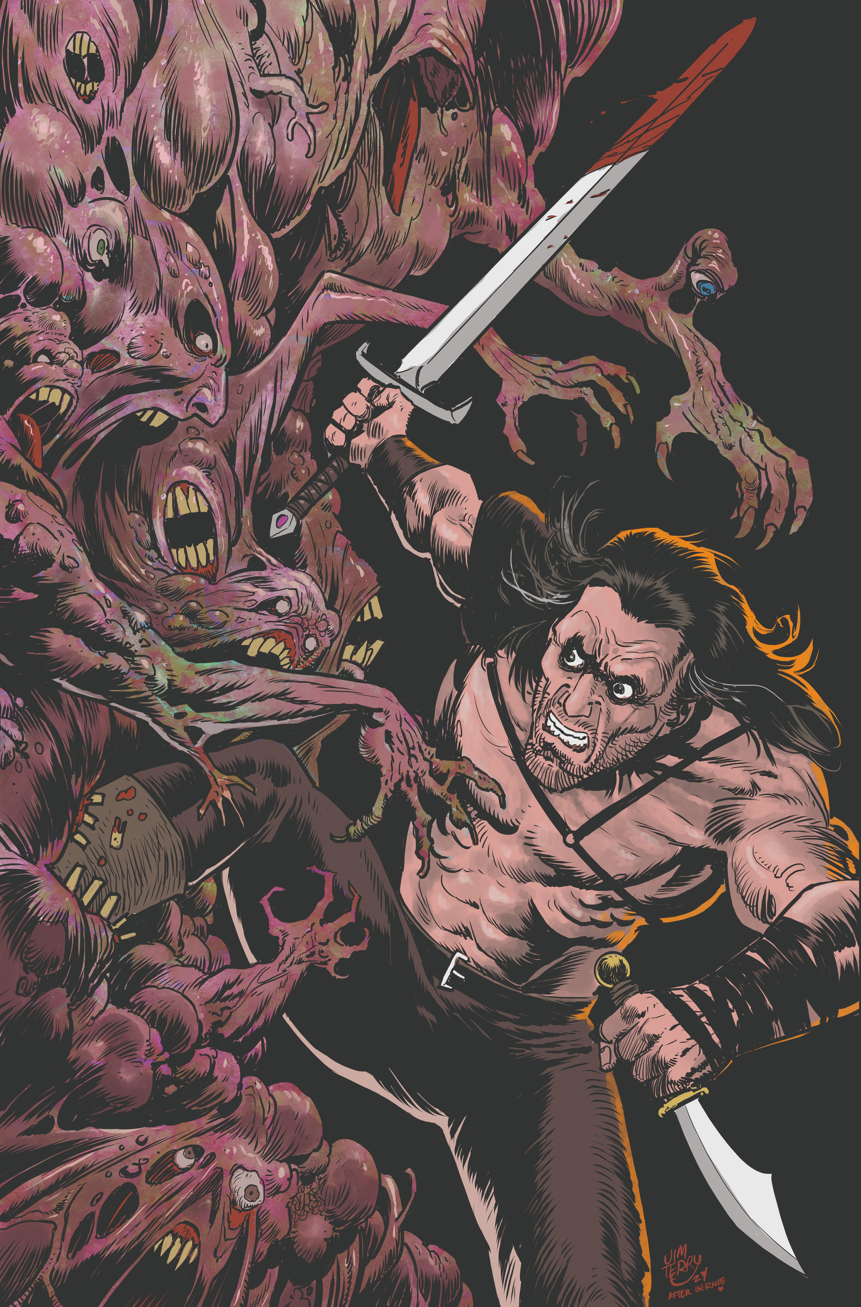 Deathstalker #3 Cover C Jim Terry Variant (Of 3)