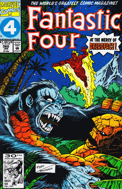 Fantastic Four #360 [Direct] - Fn/Vf