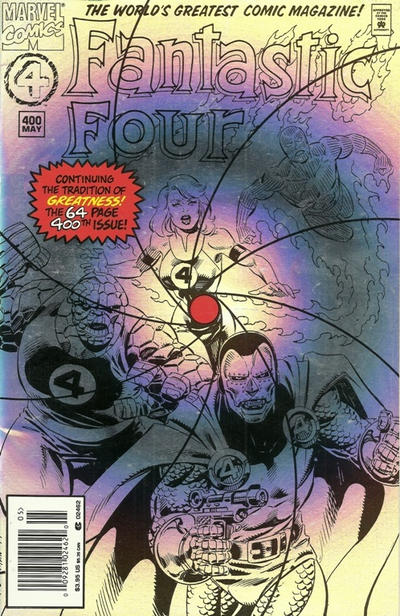 Fantastic Four #400 [Newsstand]-Fine (5.5 – 7)