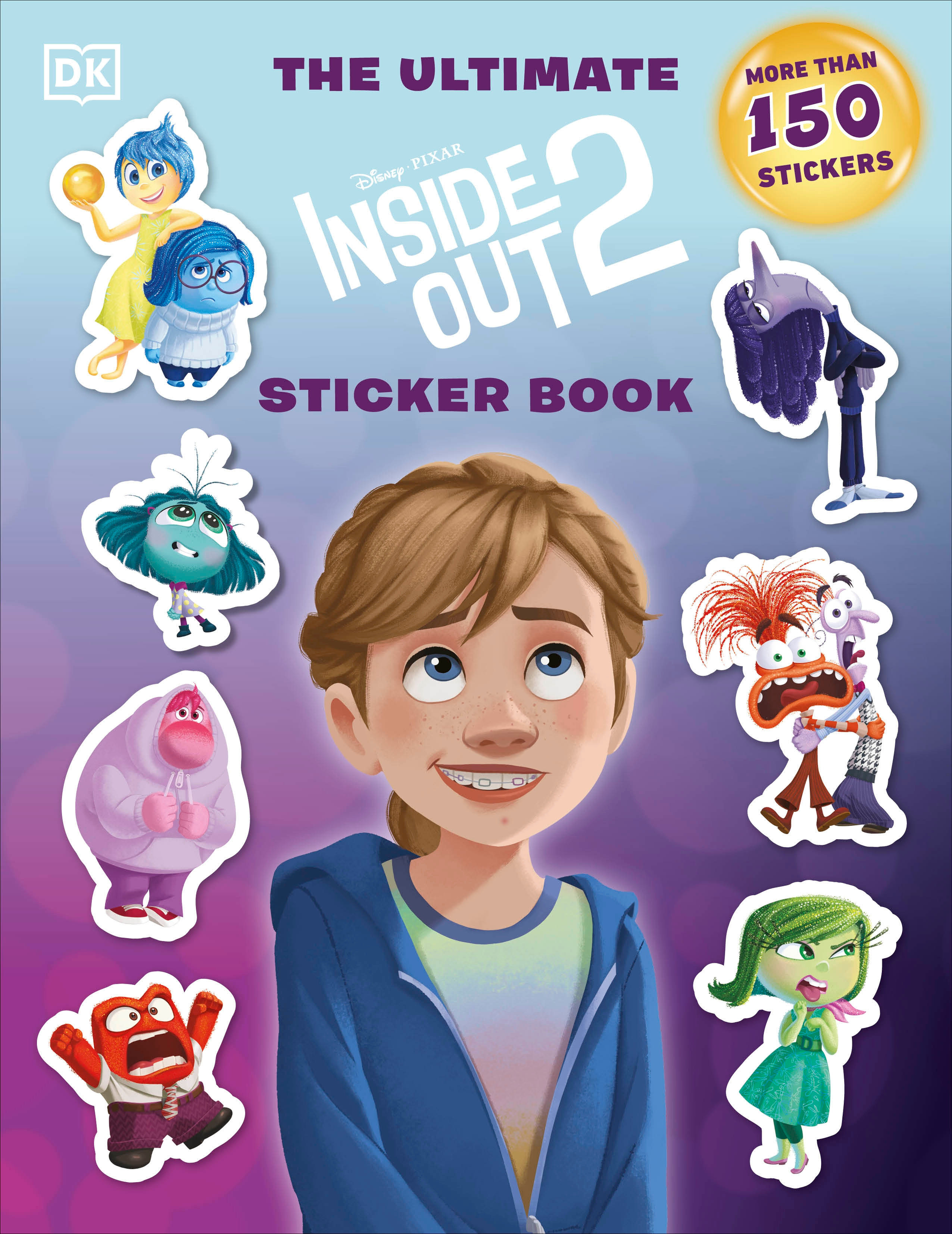 Disney Pixar Inside Out 2 Sticker Book Soft Cover