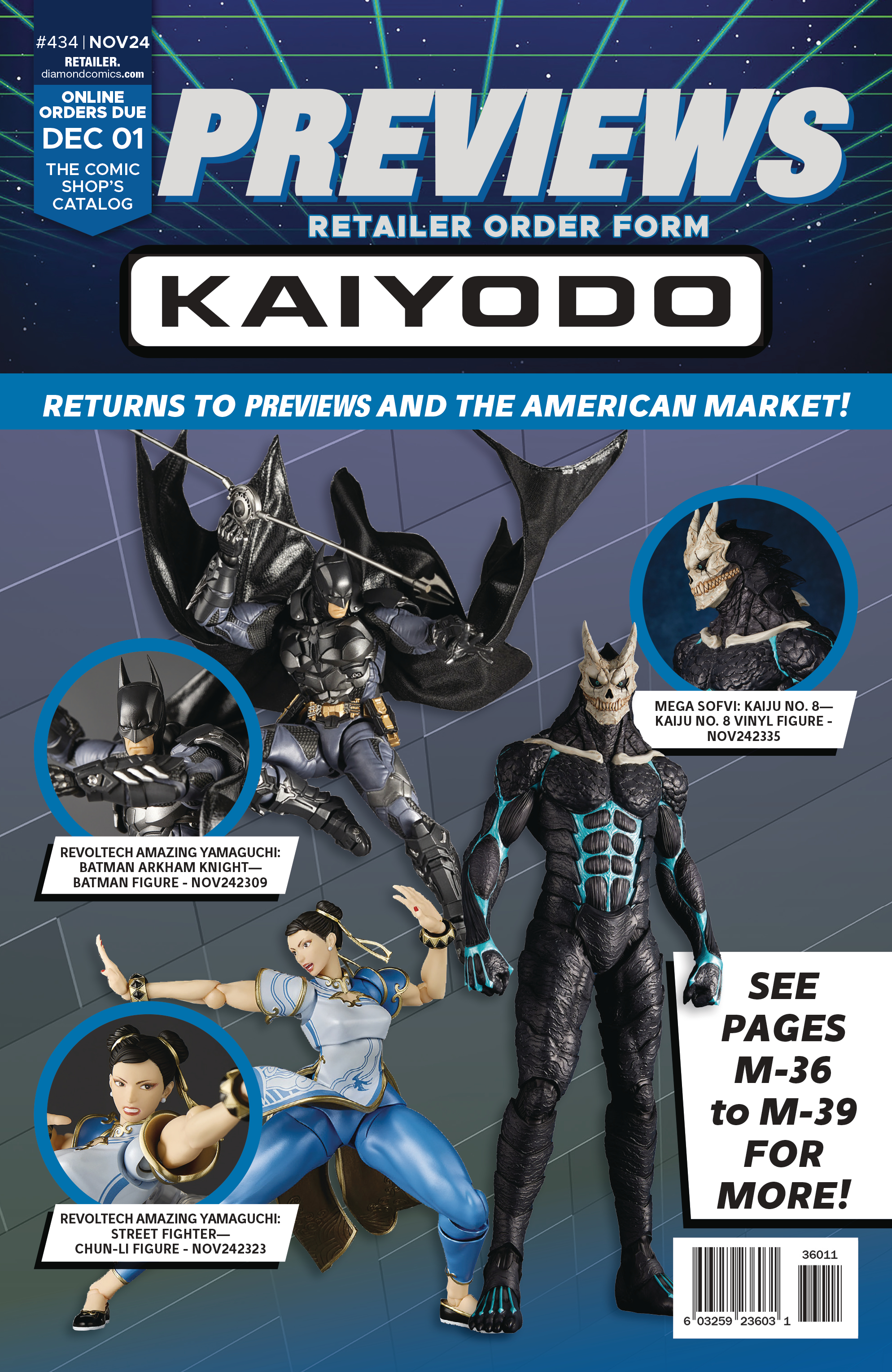 Previews #436 Jan 2025 Retailer Order Form Extras #436