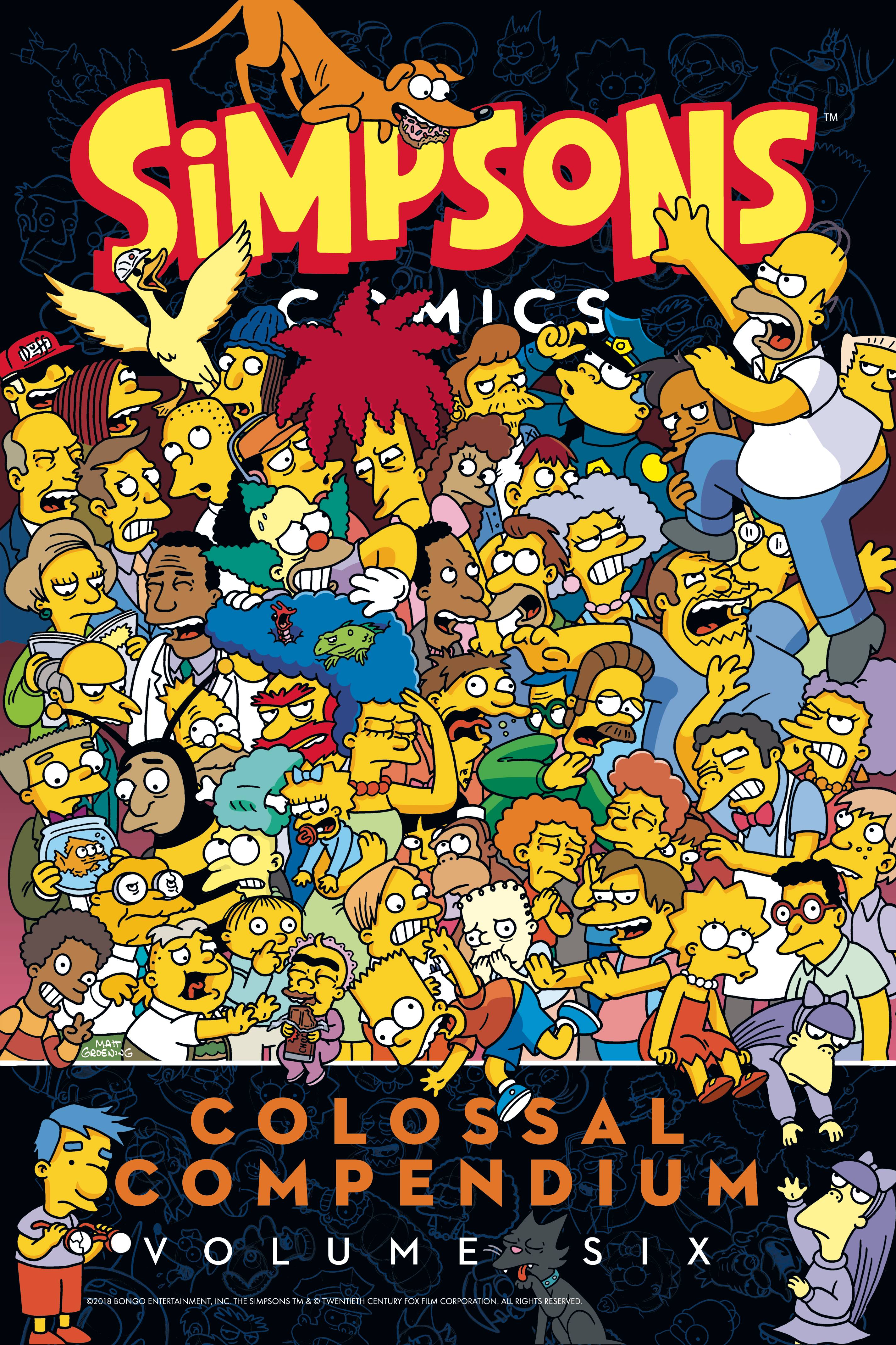 Simpsons Comics Colossal Compendium Graphic Novel Volume 6