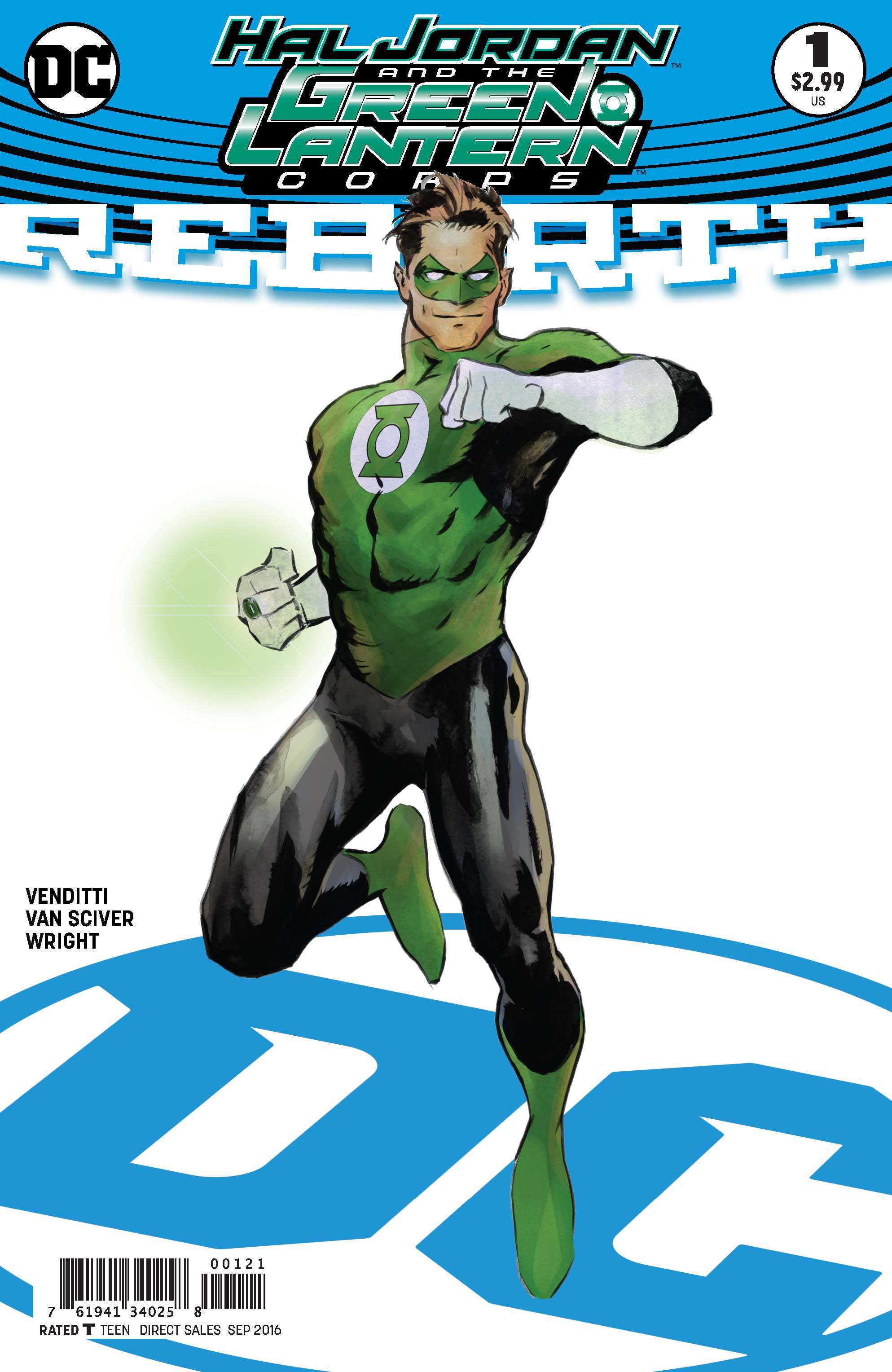 Hal Jordan and the Green Lantern Corps Rebirth #1 Variant Edition
