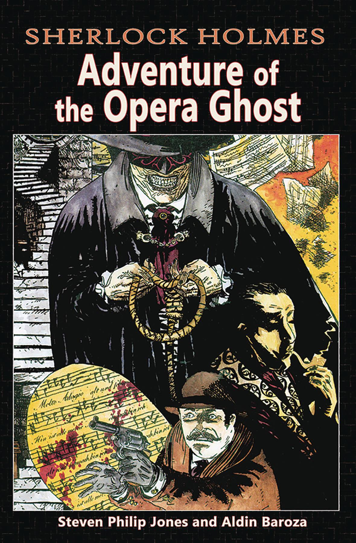 Sherlock Holmes Adventures of the Opera Ghost Graphic Novel