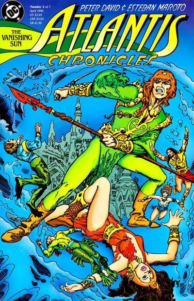 The Atlantis Chronicles #2 (1990)-Fine (5.5 – 7)