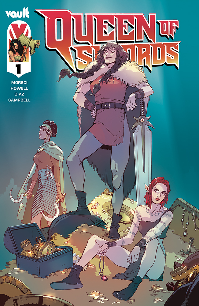 Queen of Swords A Barbaric Story #1 Cover G 1 for 50 Incentive Romina Moranelli Variant (Mature)