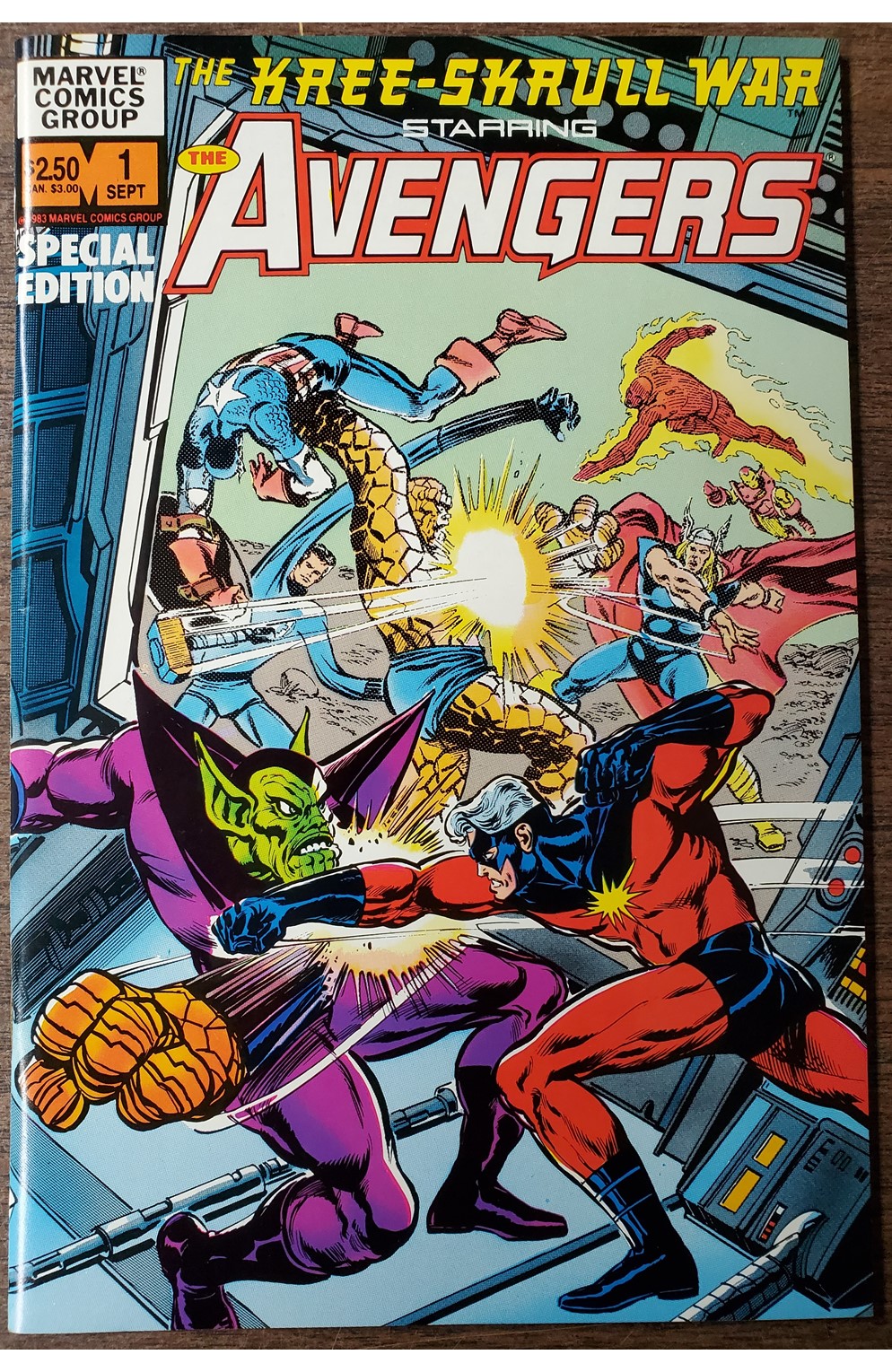 Kree-Skrull War Starring The Avengers #1 (Marvel 1983)