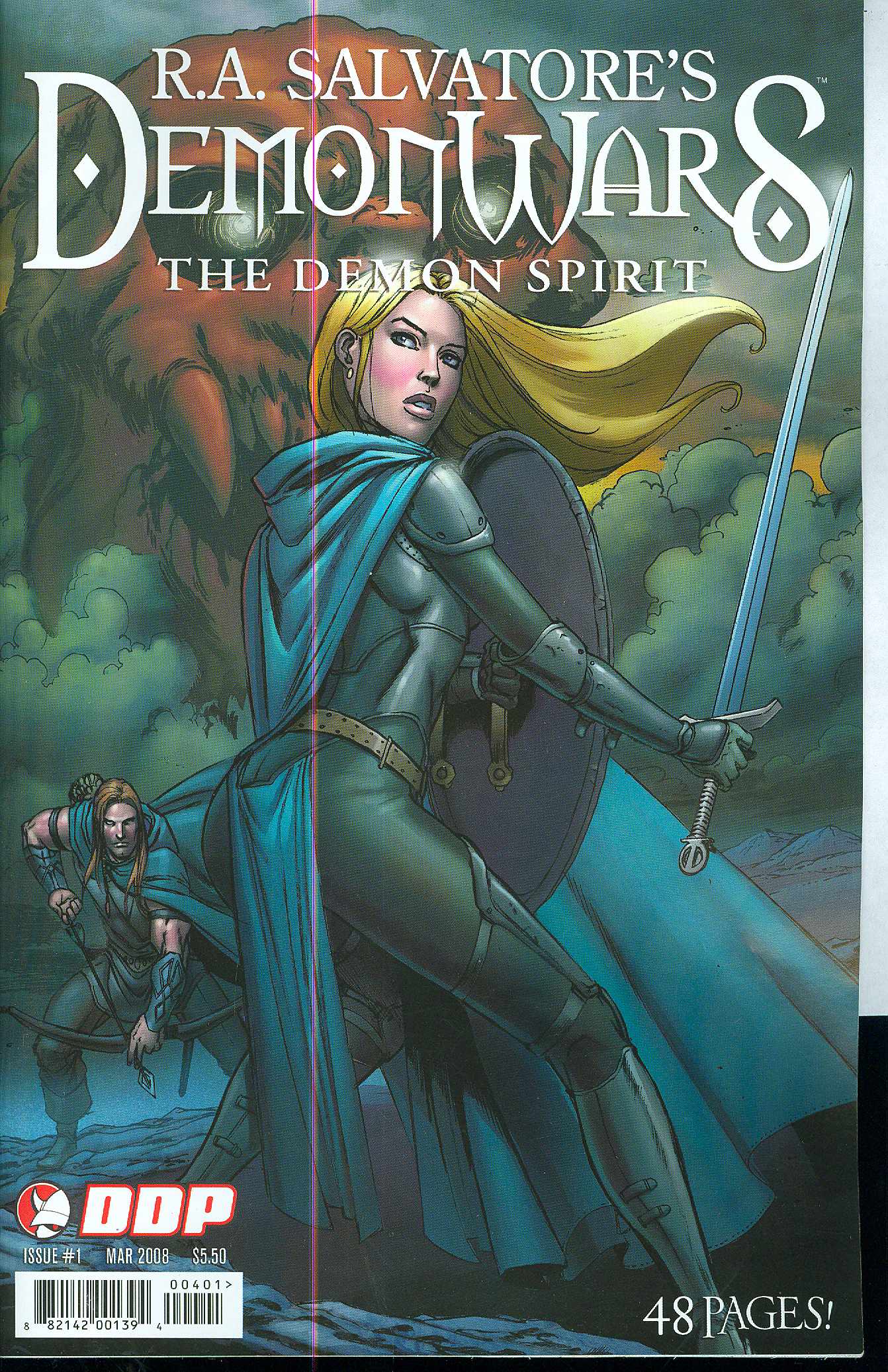 Demonwars Volume 02 Demon Spirit #1 Seeley Cover