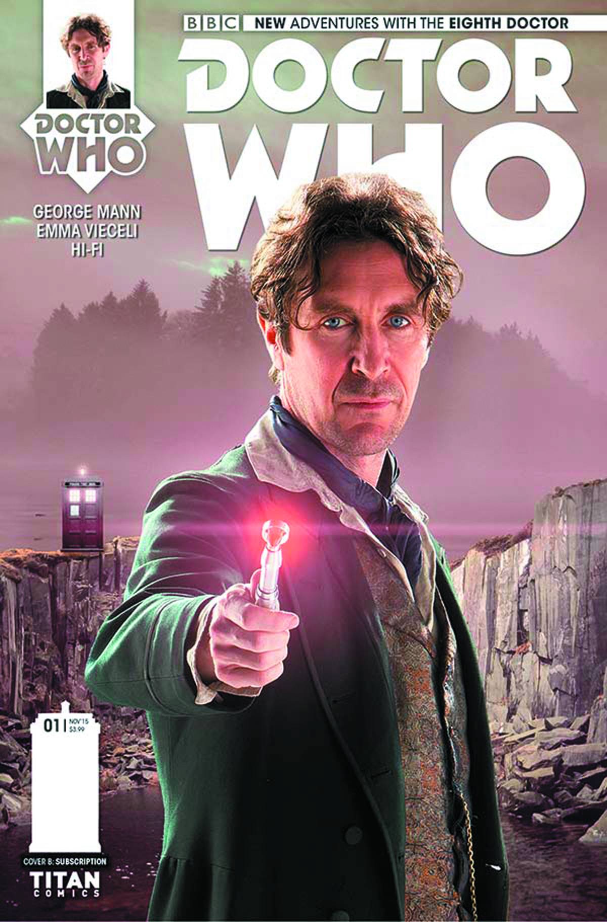Doctor Who 8th #2 Subscription Photo