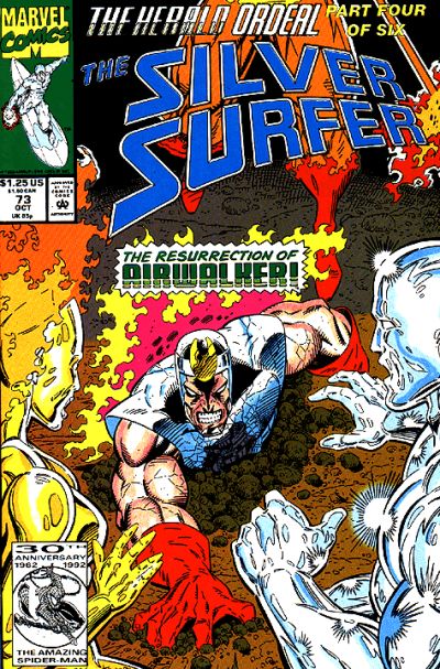 Silver Surfer #73 [Direct]-Fine (5.5 – 7)