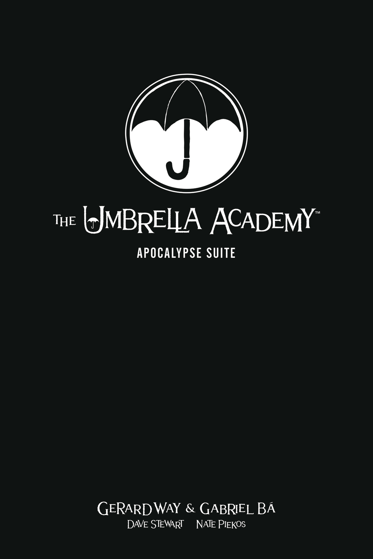 Umbrella Academy Library Edition Hardcover Volume 1 Apocalypse Suite