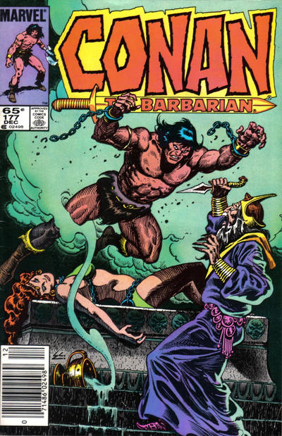 Conan The Barbarian #177 [Newsstand]