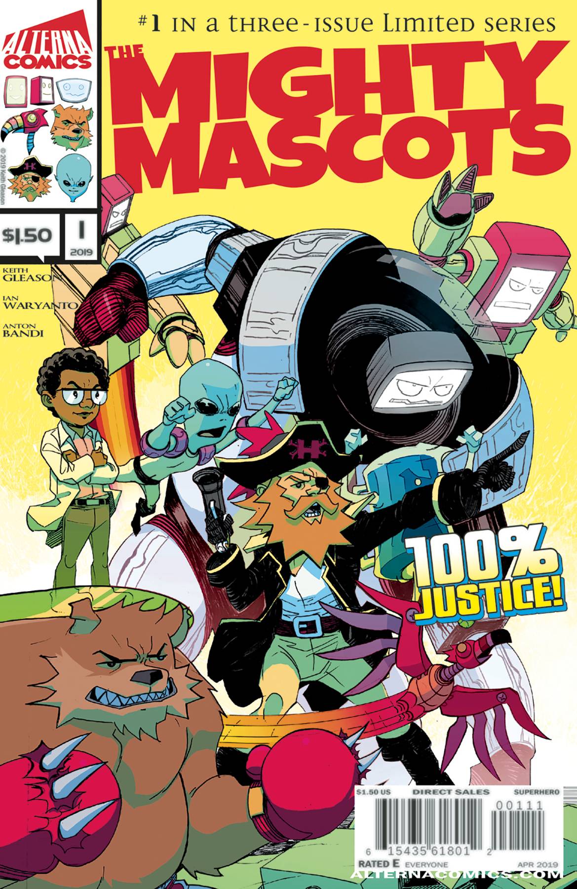 Mighty Mascots #1 (Of 3)