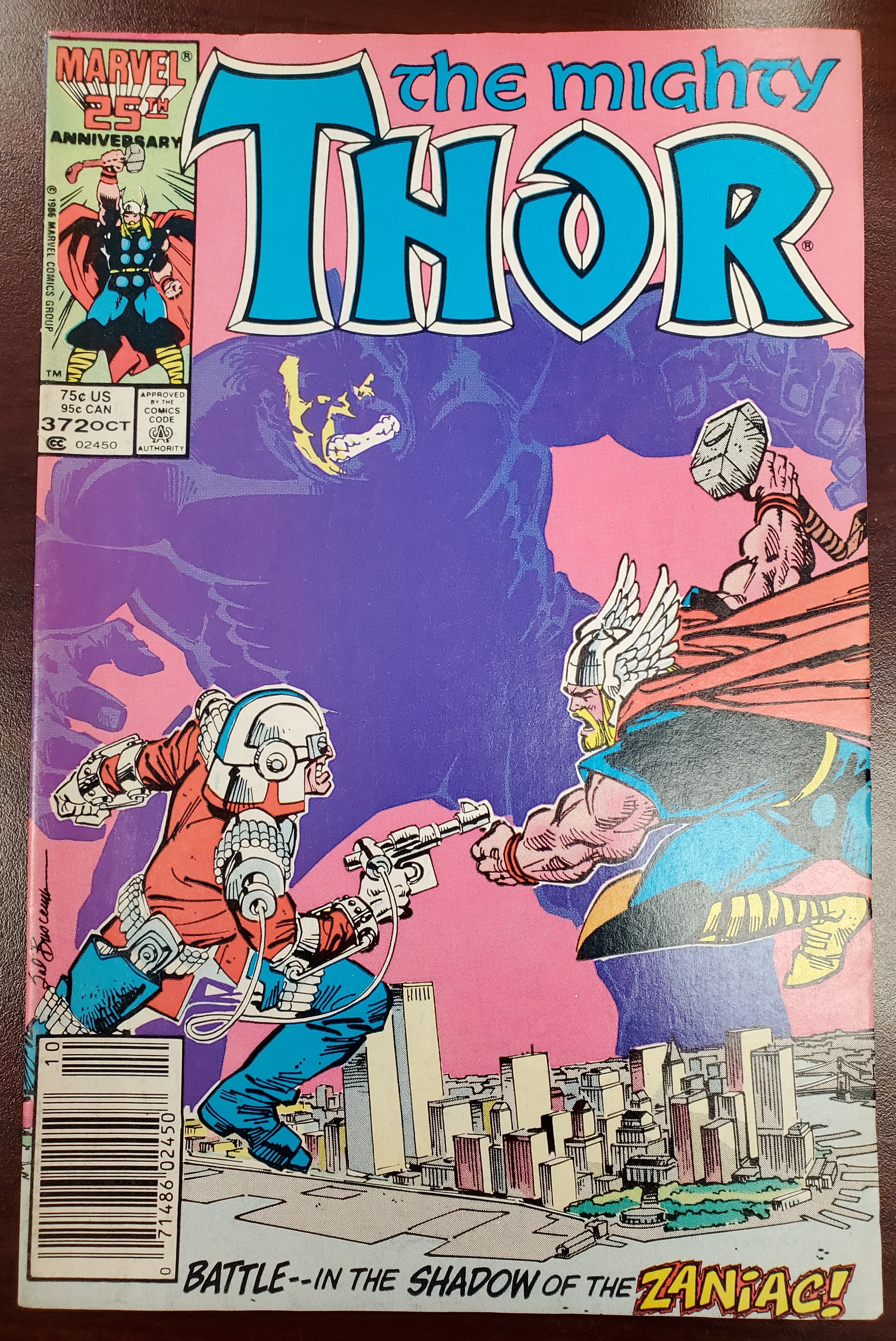 Thor #372 (Marvel 1962) 1st App Time Variance Authority