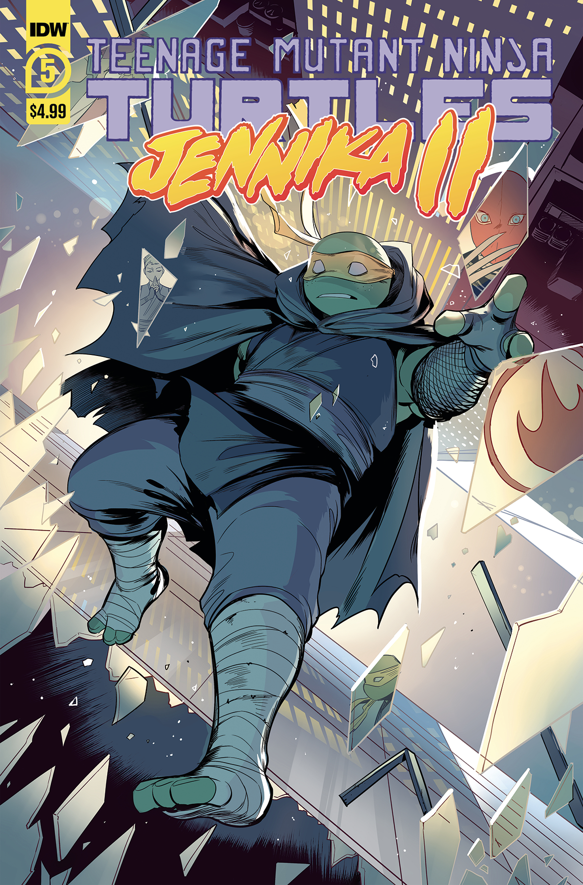 Teenage Mutant Ninja Turtles Jennika II #5 Cover A Nishijima (Of 6)