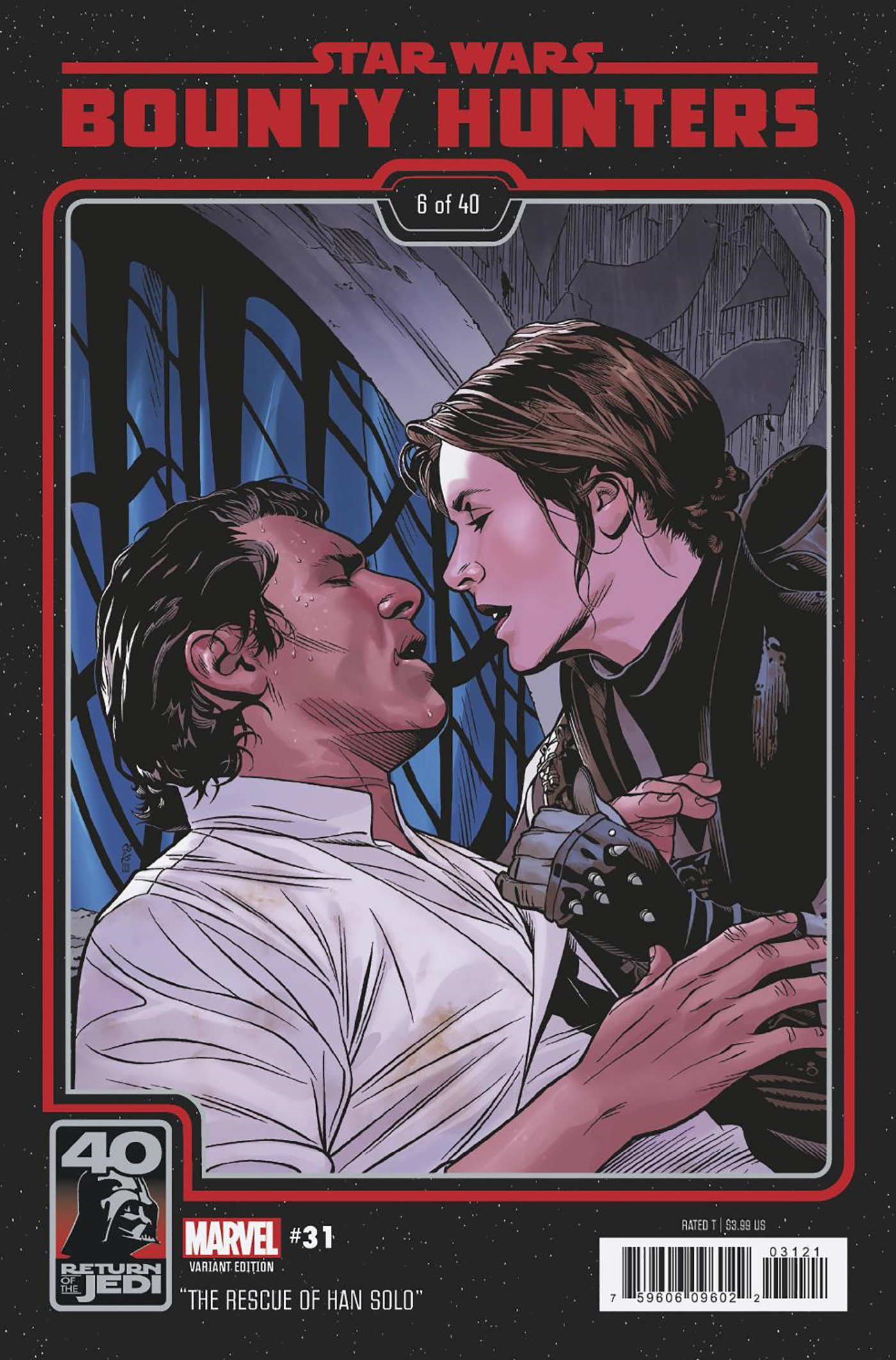 Star Wars: Bounty Hunters #31 Sprouse Return of the Jedi 40th Anniversary Variant