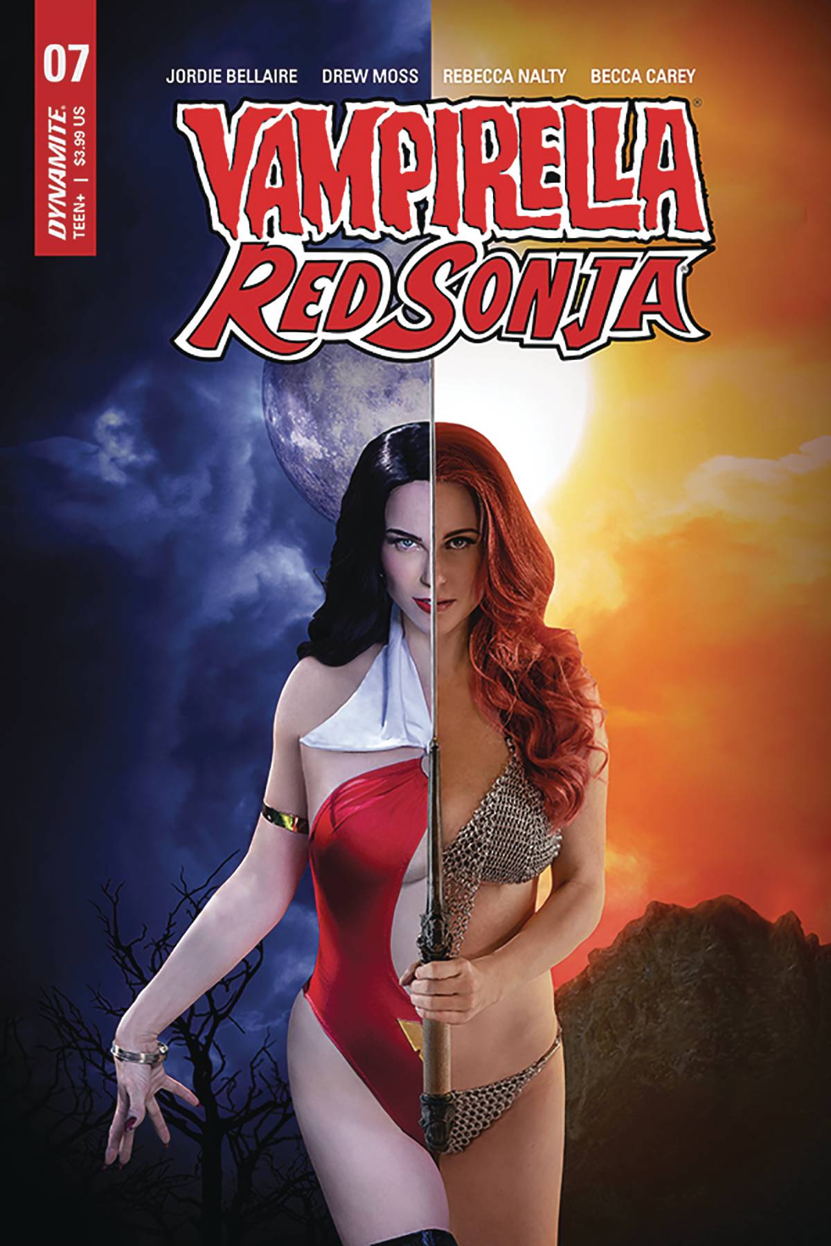 Vampirella Red Sonja #7 Cover D Kingston Cosplay
