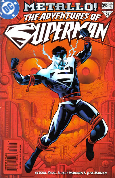 Adventures of Superman #546 [Direct Sales]-Very Fine (7.5 – 9)