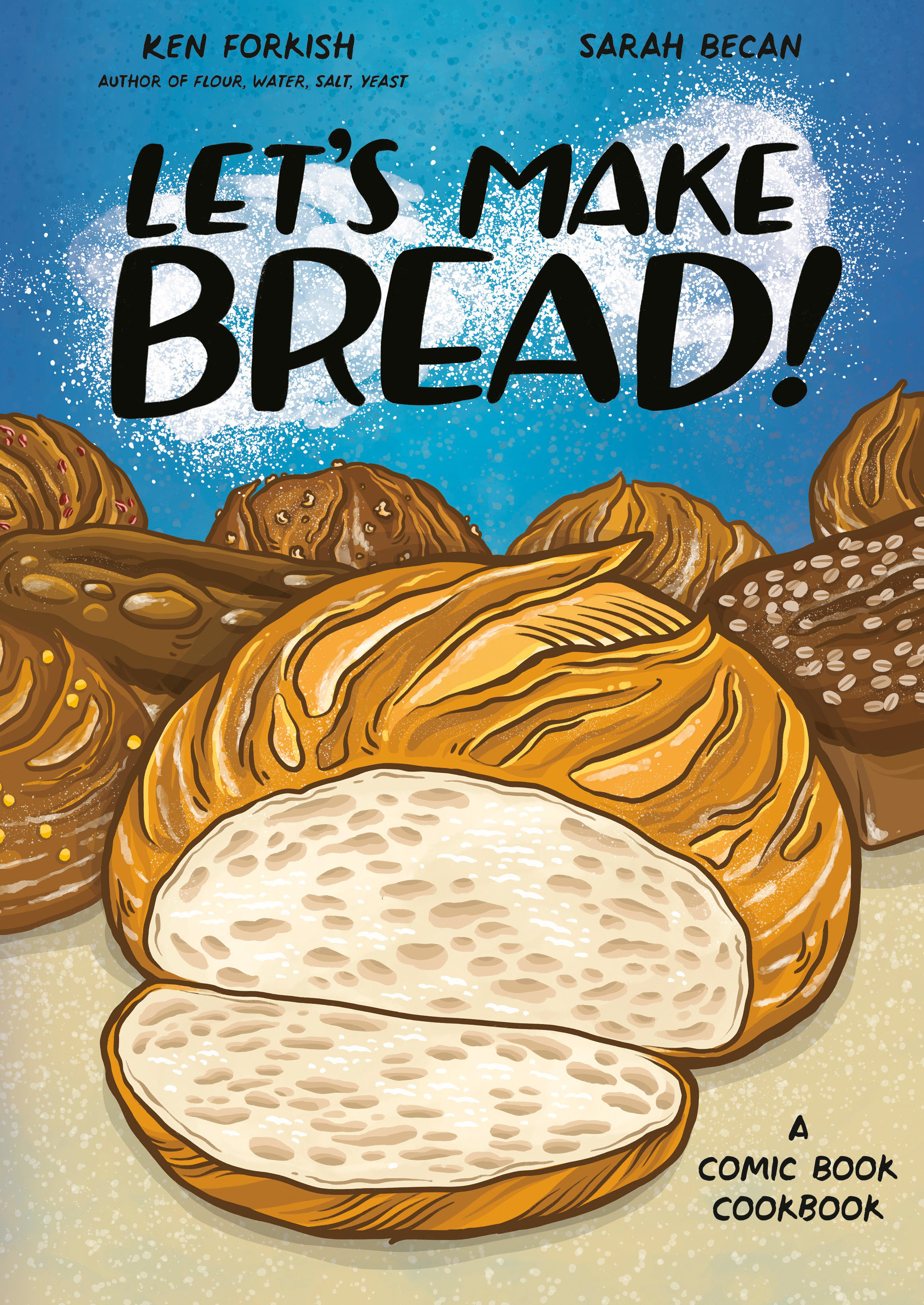 Lets Make Bread Cookbook Graphic Novel