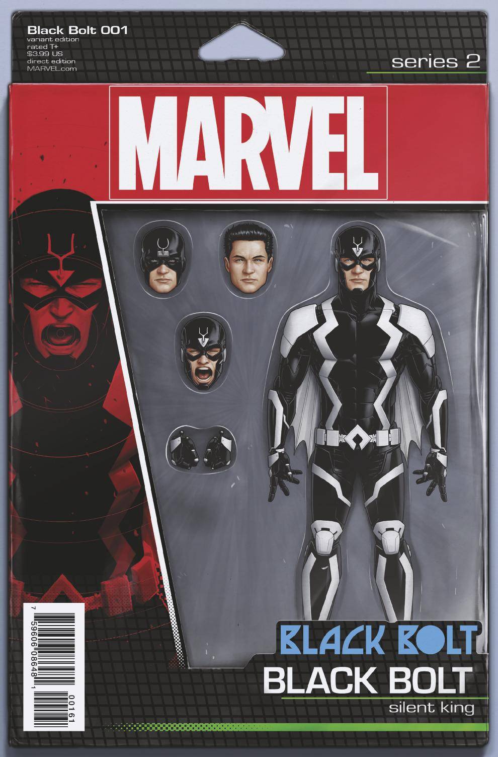 Black Bolt #1 Christopher Action Figure Variant