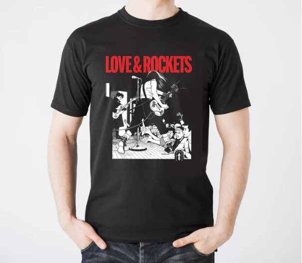 Love And Rockets Jaime Hernandez 40th Anniversary Shirt Large