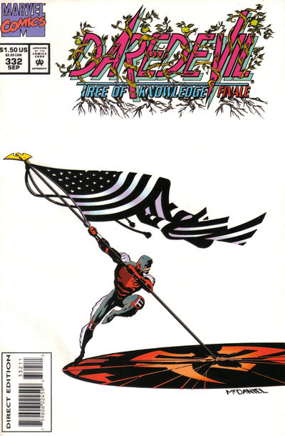 Daredevil #332 [Direct Edition]-Fine (5.5 – 7)