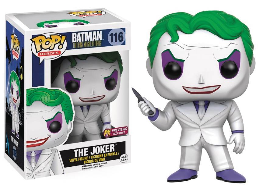 Pop DC Heroes Dkr Joker Px Vinyl Figure