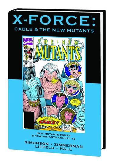 X-Force Hardcover Cable & The New Mutants Direct Market Edition Edition 55