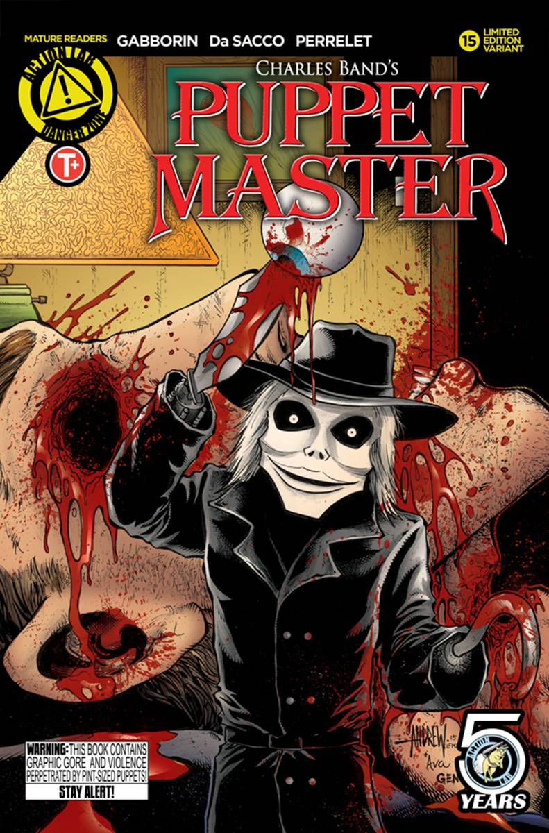 Puppet Master #15 Cover B Mangum Kill Cover