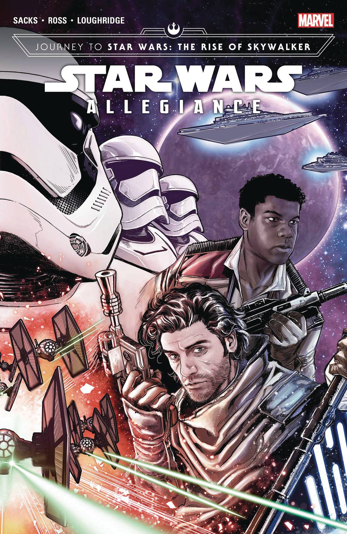 Journey Star Wars Rise Skywalker Allegiance Graphic Novel Volume 1 Dm C Variant