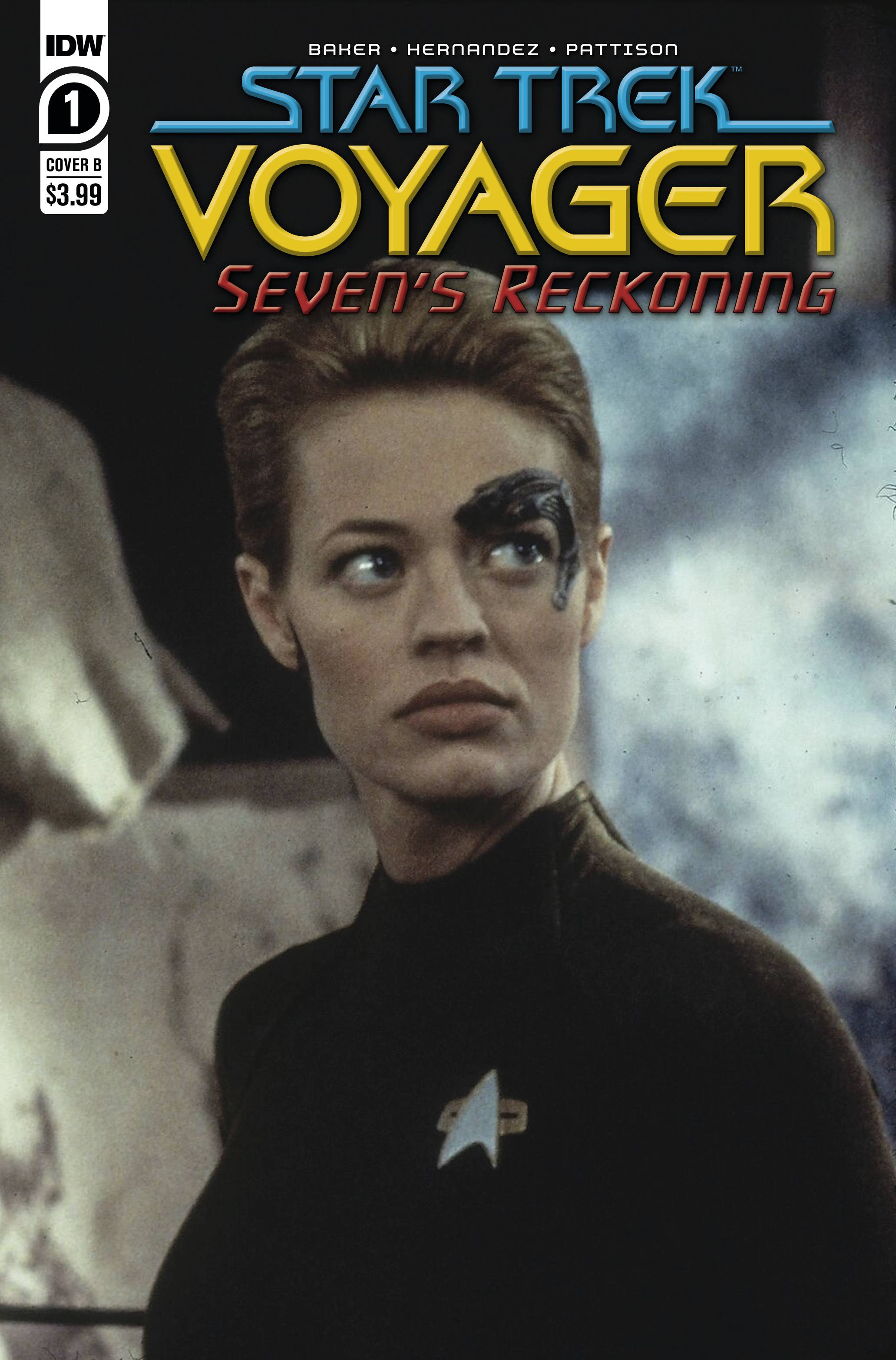 Star Trek Voyager Sevens Reckoning #1 Cover B Photo (Of 4)