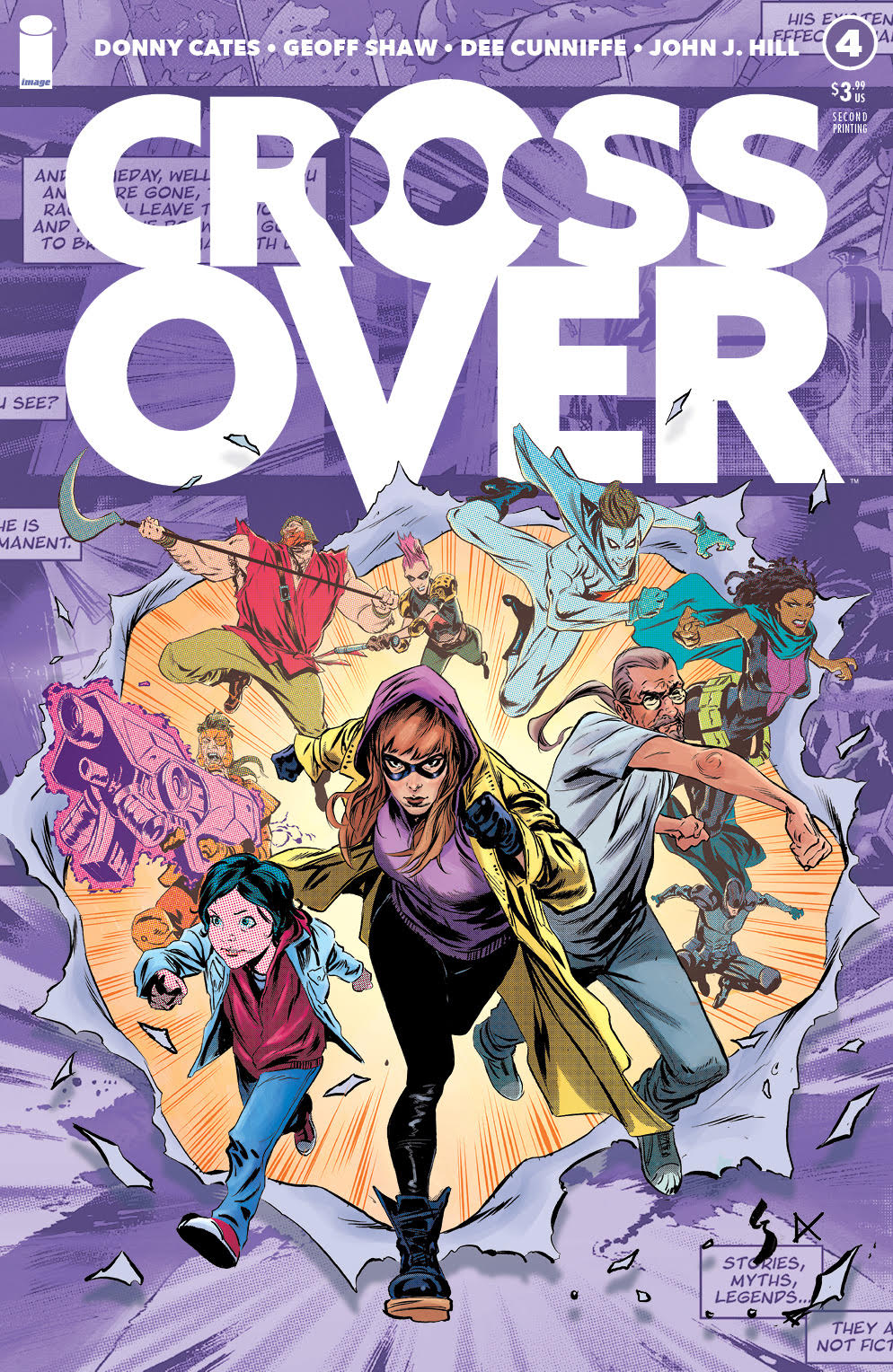 Crossover #4 2nd Printing