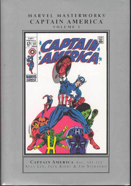 Marvel Masterworks Captain America Hardcover Volume 3 New Edition