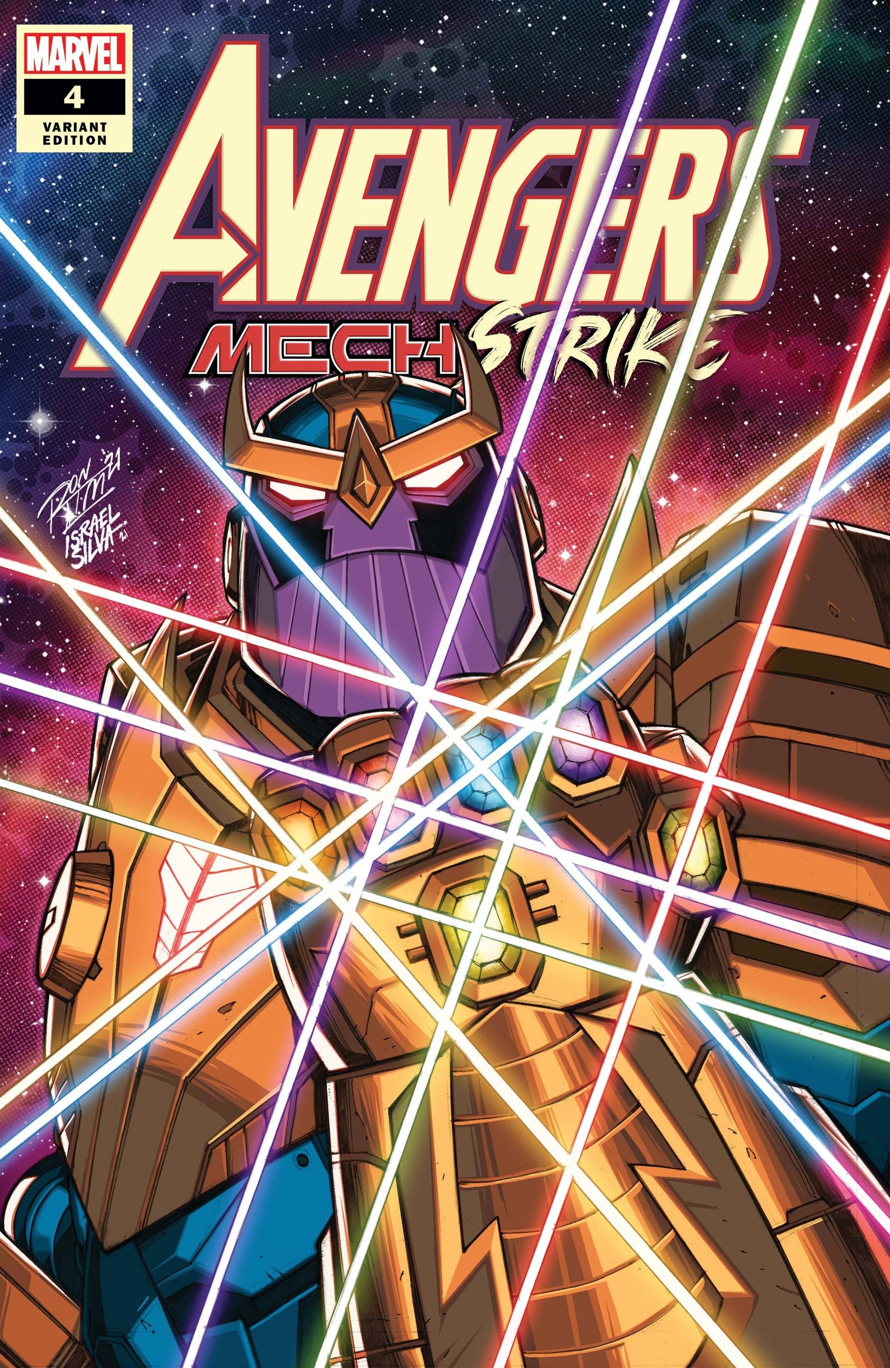 Avengers Mech Strike #4 Ron Lim Variant (Of 5)